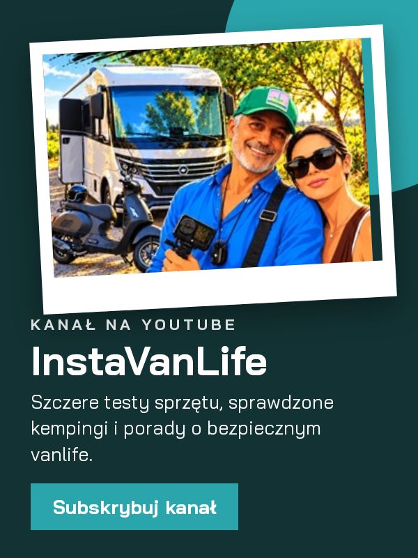 InstaVanLife – kanał o podróżach kamperem na YouTube